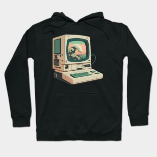 80s computer Hoodie